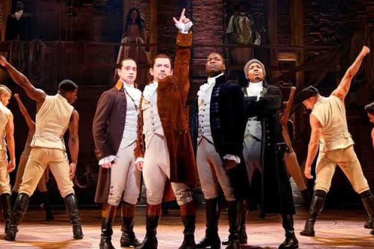 To be guaranteed a seat for &quot;Hamilton&quot; in Philadelphia, you must subscribe to the Kimmel Broadway series for 2017-18 and then renew your subscription for 2018-19.