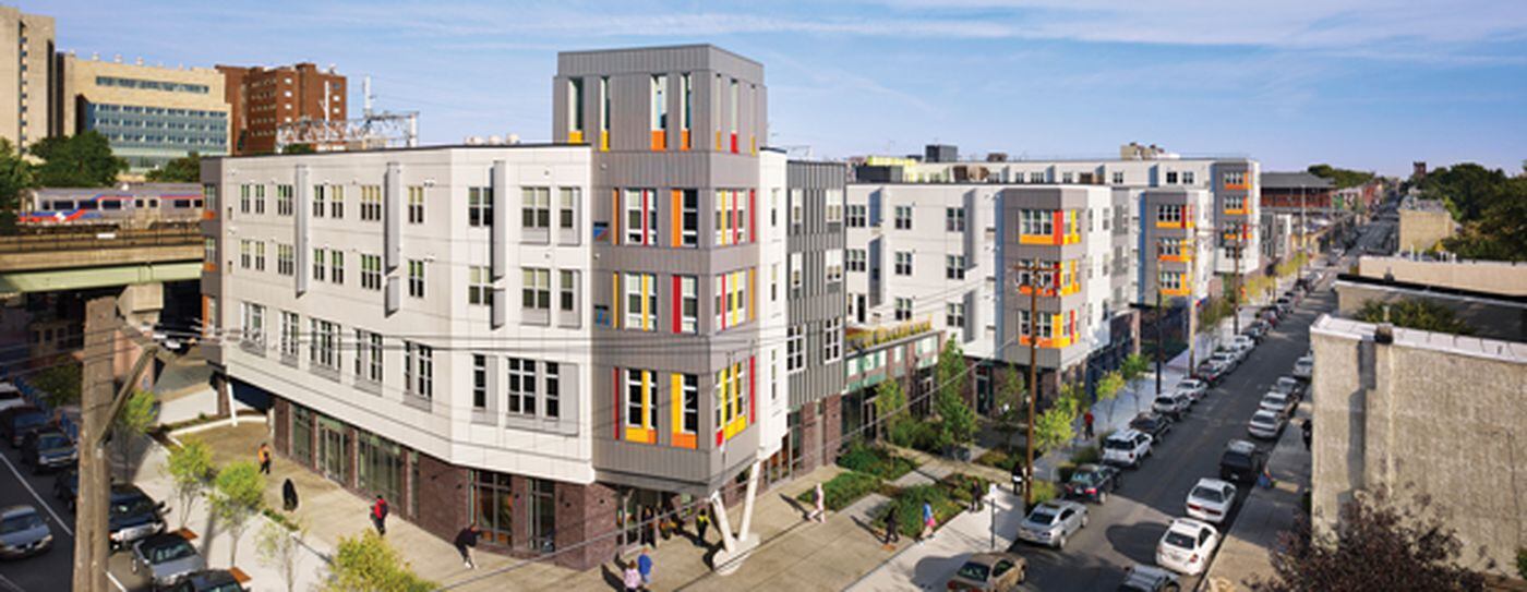 The Paseo Verde apartments at Ninth and Berks is a model for developing affordable housing. The developers acquired the land for a dollar from the city and tapped into a variety of federal housing credits to produce a mixed-use, mixed-income project that includes 129 units of housing for low-income residents.