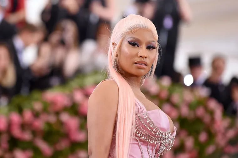 Nicki Minaj attends The 2019 Met Gala at Metropolitan Museum of Art on May 06, 2019, in New York City. She announced Monday that she has not been vaccinated against COVID-19. (Jamie McCarthy/Getty Images/TNS)