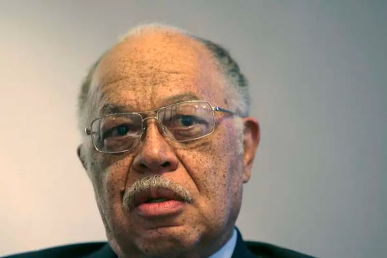 FILE - In this March 8, 2010 file photo, Dr. Kermit Gosnell is seen during an interview with the Philadelphia Daily News at his attorney's office in Philadelphia. 2011 grand jury report on a busy west Philadelphia abortion clinic described patients being overmedicated, maimed and even killed during lax, long-unregulated procedures. But prosecutors say Dr. Kermit Gosnell also abused his low-paid staff, relying on untrained workers to anesthetize, prep and monitor patients before he arrived at night to perform surgery. (AP Photo/Philadelphia Daily News, Yong Kim, File)