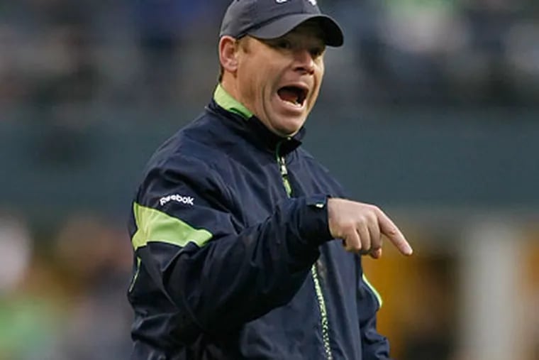 Jim Mora Jr. reportedly left Denver without agreeing to a job offer. (John Froschauer/AP file photo)