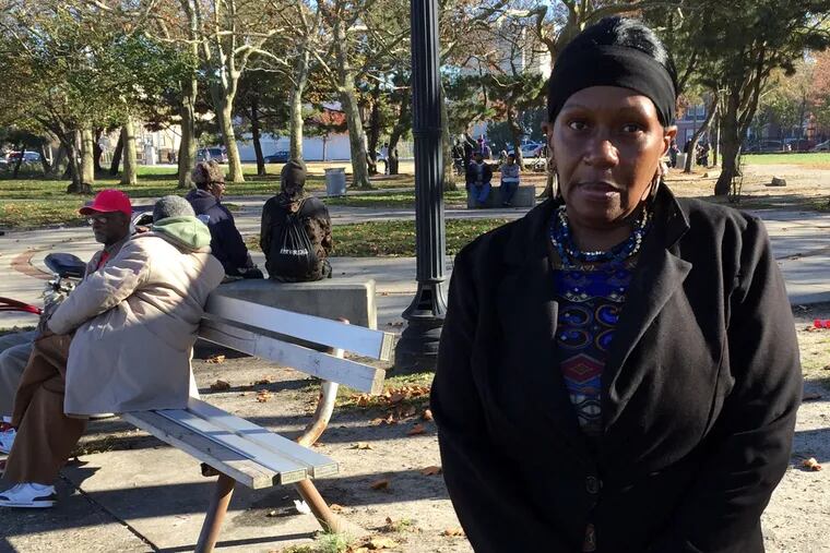 Sister Lanay Blakemore, a minister with the Church of God on New York Avenue who walks through Brown's Park most days, is hoping the city's plans will spur the people who frequent the park to make changes in their lives.