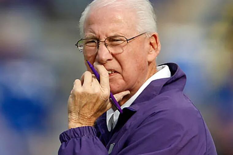 72-year-old coach Bill Snyder has Kansas State back among the Big 12's elite programs. (Orlin Wagner/AP file photo)