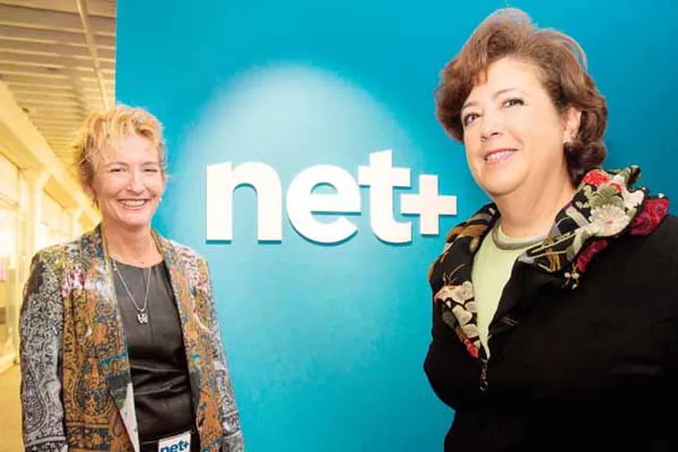 Robin Neifield, CEO, in her office at Netplus Marketing, Inc.,  Philadelphia, October 10, 2013.  ( DAVID M WARREN / Staff Photographer )