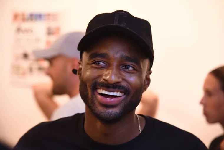 Philadelphia Union midfielder Warren Creavalle hosts a pop-up in Northern Liberties July 7, 2019 for the Philadelphia-launch of his newest capsule clothing collection, called A/V Club.