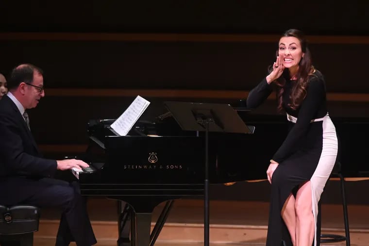 Pianist Ted Sperling and soprano Isabel Leonard performed works from Candide, West Side Story, Peter Pan and lesser known songs by Leonard Bernstein