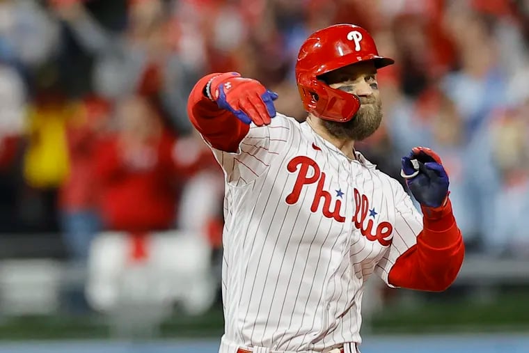Bryce Harper will be back with the Phillies as their designated hitter on Tuesday, 160 days after Tommy John elbow surgery.