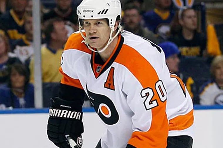 "At the end of the day you have to realize it's a team sport," Flyers defenseman Chris Pronger said. (Yong Kim/Staff file photo)