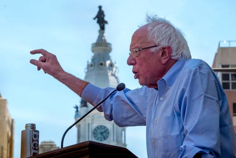 Sen. Bernie Sanders will hold a Pennsylvania virtual town hall on Thursday.