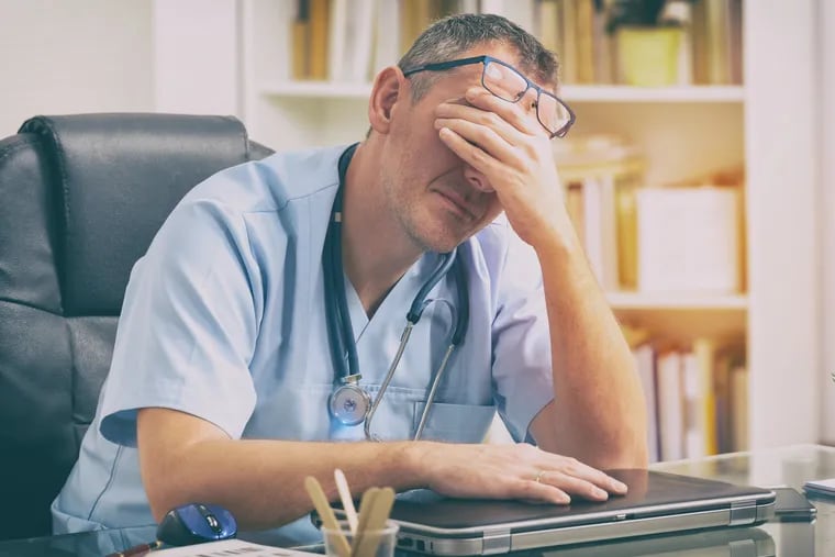 Many physicians say that paperwork is contributing to burnout.