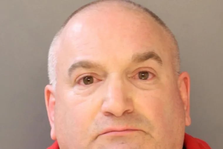 Ex-Philadelphia Detective Phillip Nordo, mugshot provided by Philadelphia Police. He is facing alleged sexual assault charges.