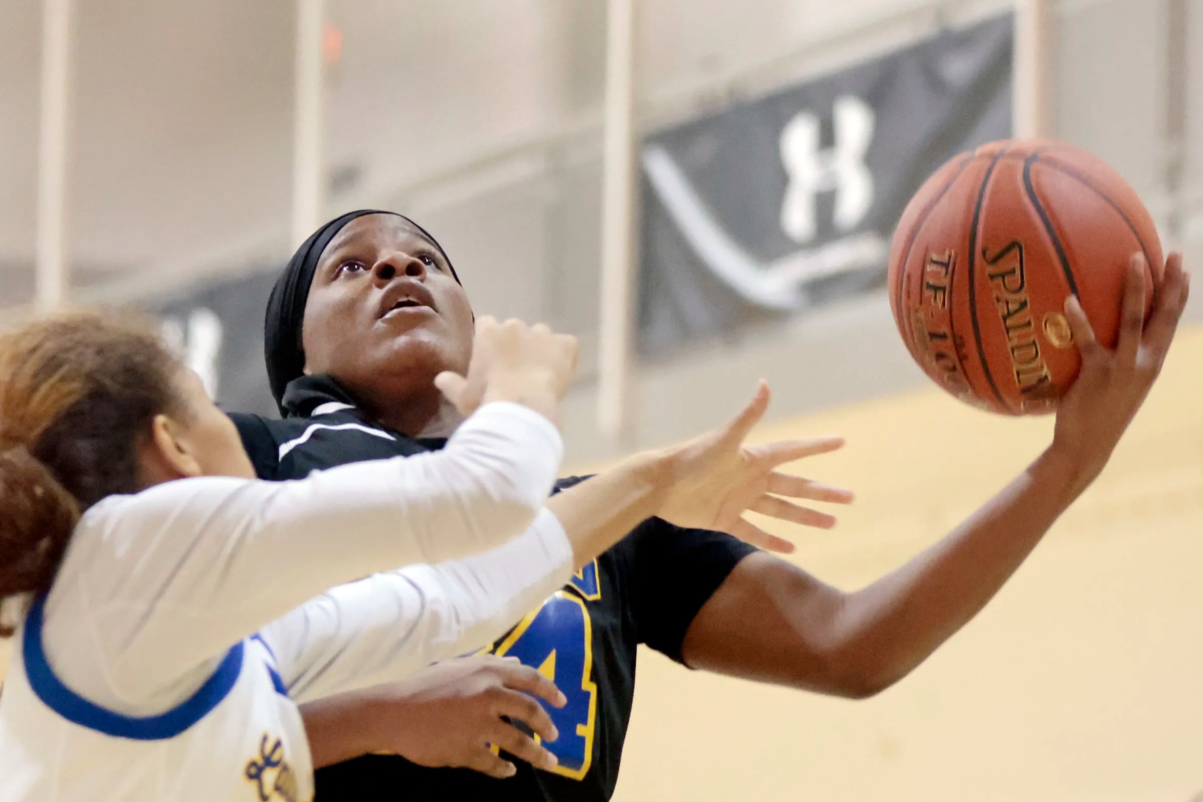 Audenreid’s Shayla Smith goes for a layup during a game against West Catholic in January.