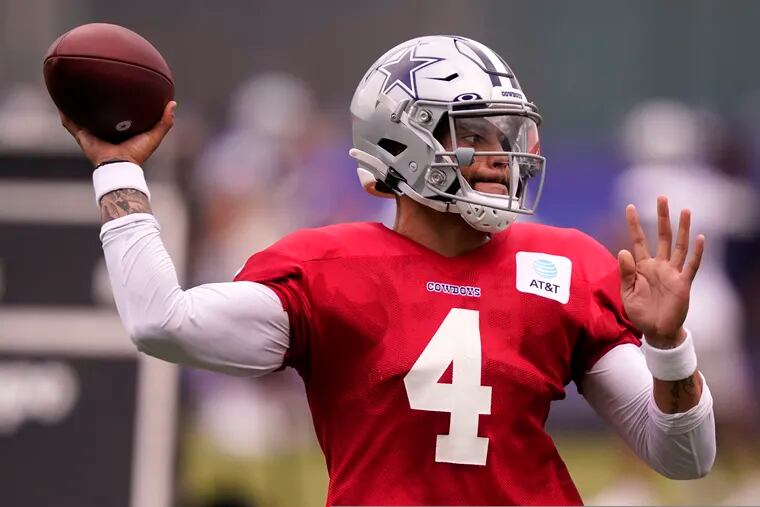 Dak Prescott revealed that he's been battling depression and anxiety during the pandemic.