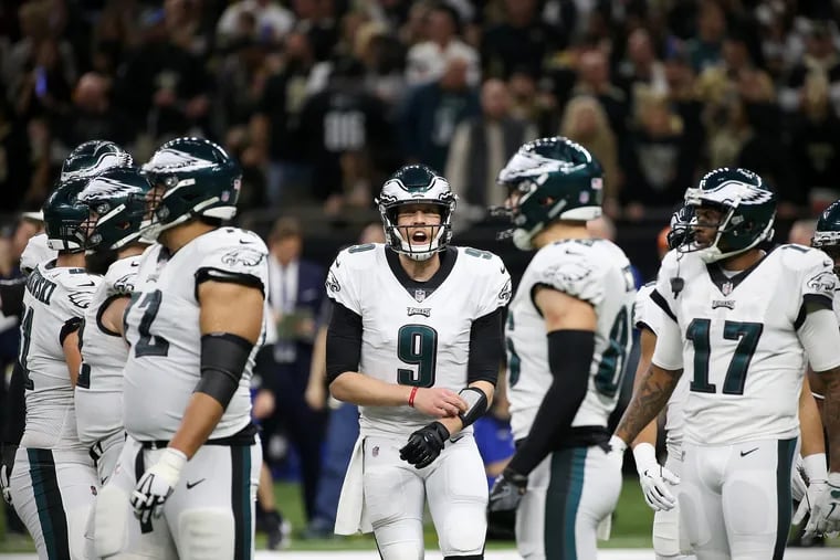 Nick Foles loves being in the huddle and leading a team. The Eagles organization hopes Carson Wentz doesn't miss another play, and Foles never gets that chance again.