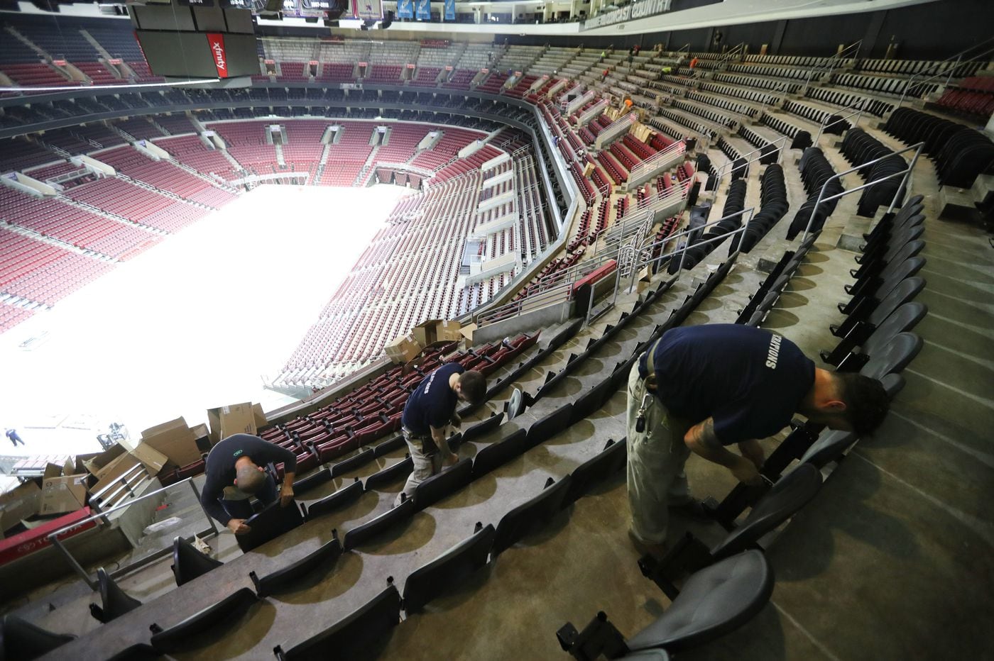 Wells Fargo Center Club Seating Chart