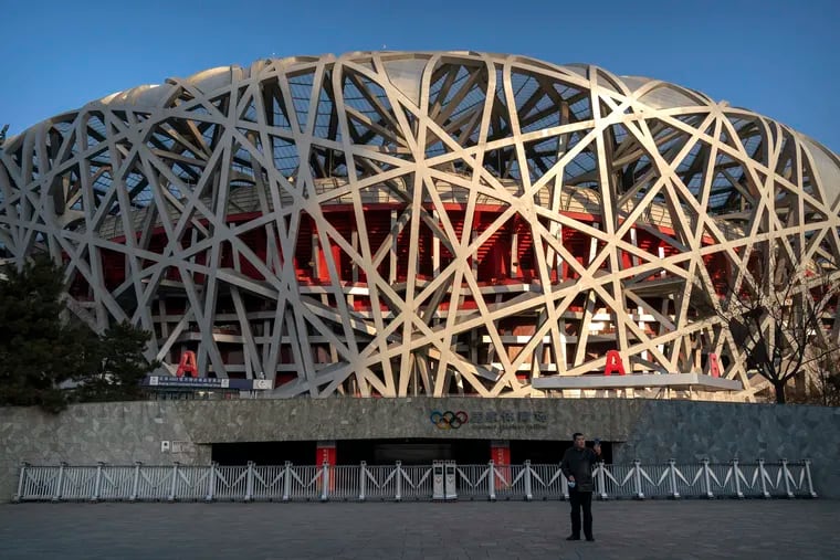 Beijing's National Stadium, nicknamed the Bird's Nest, will host Friday's Opening Ceremony of the Winter Olympics.