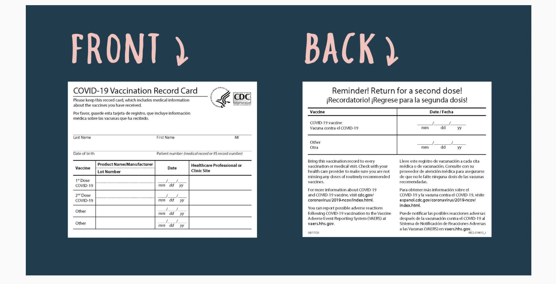 Don't share your COVID-19 vaccination card on social media. Here's