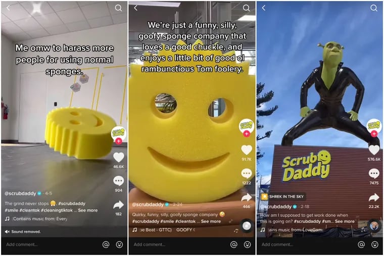 South Jersey company Scrub Daddy has leveraged its presence on TikTok to build trust with and loyalty from its customers.