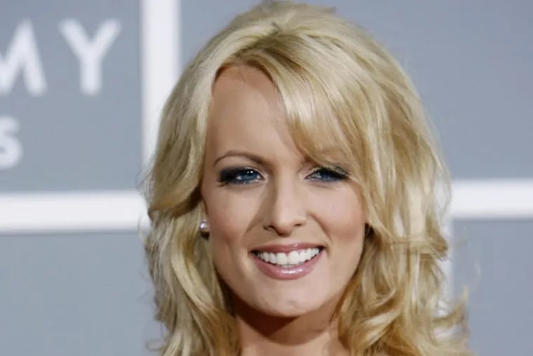 Stormy Daniels at the Grammy Awards on Feb. 11, 2007.