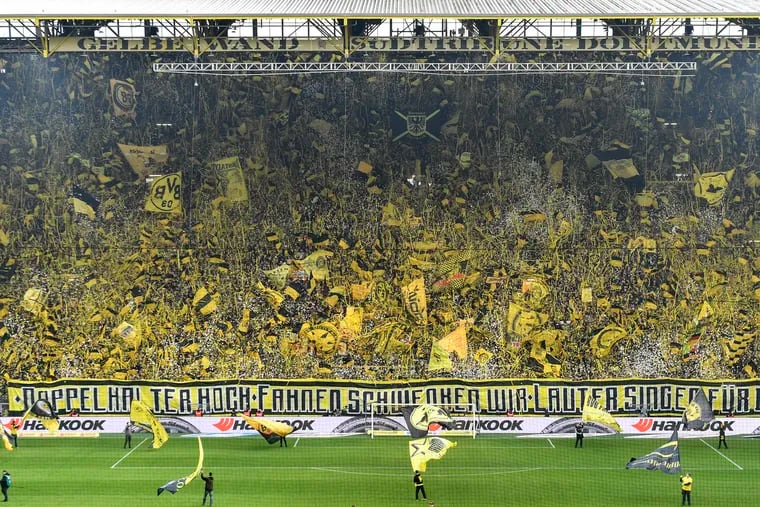 Germany's Bundesliga has long been known for having some of the best atmospheres in European soccer, especially at Borussia Dortmund's 81,365-capacity Signal Iduna Park.