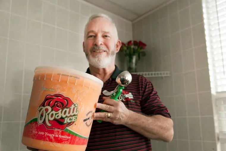 Richard Trotter's Rosati water ice has an innovative recipe that lets schools use their ice cups as fruit replacements.