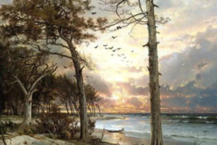 Also at the Sotheby&#0039;s sale this month, William Trost Richards&#0039; &quot;At Atlantic City&quot; (1877) sold for $493,000.
