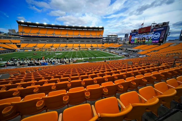 The Heinz Field seats will not be completely empty when the Steelers host the Eagles this Sunday, the first time fans will be allowed at an NFL game this season in Pennsylvania.