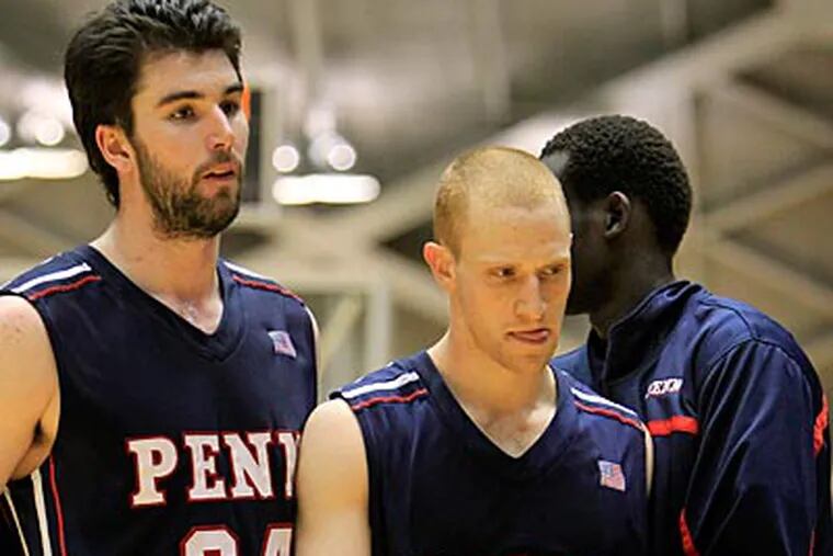 Zack Rosen, playing in his final collegiate game, finished with 19 points in Penn's loss to Princeton. (Ron Cortes/Staff Photographer)