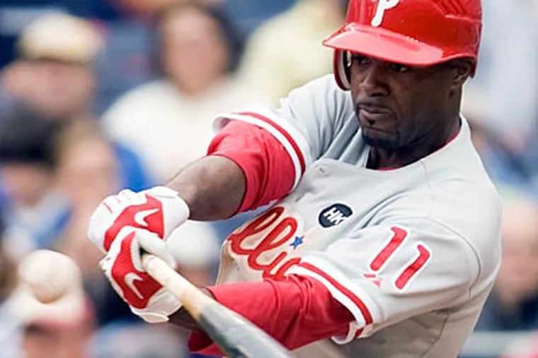 Will Jimmy Rollins and the Phillies reach a deal?  (Evan Vucci/AP)