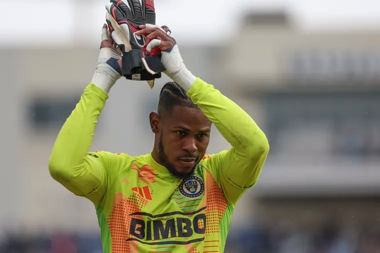 Andre Blake missed the Union's last game after suffering a concussion two games prior.