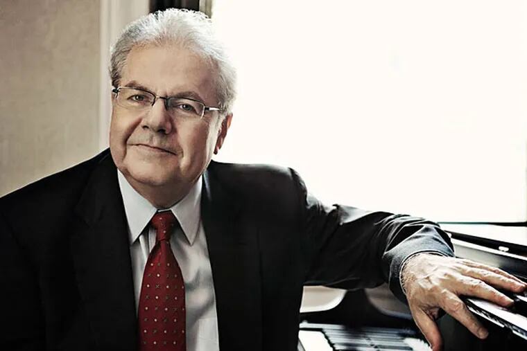 David reviews the Philadelphia Orchestra, led by YNS, with guest artist Emanuel Ax. (Handout art.)