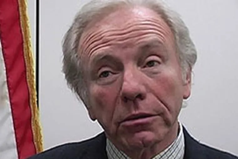 Sen. Joseph Lieberman appears in Burstein's 35-minute documentary about young people and voting.