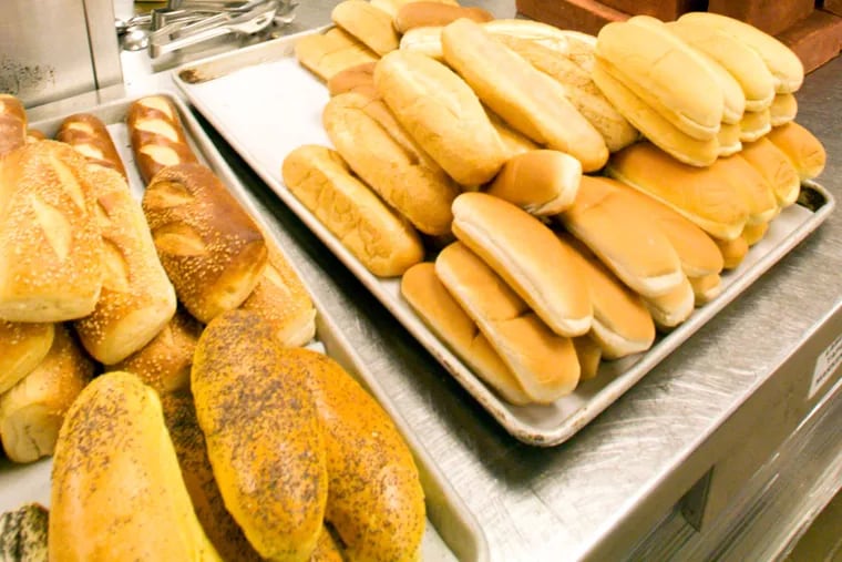 Rolls out: Aramark is reducing the number of bread suppliers it uses and types of bread it offers.