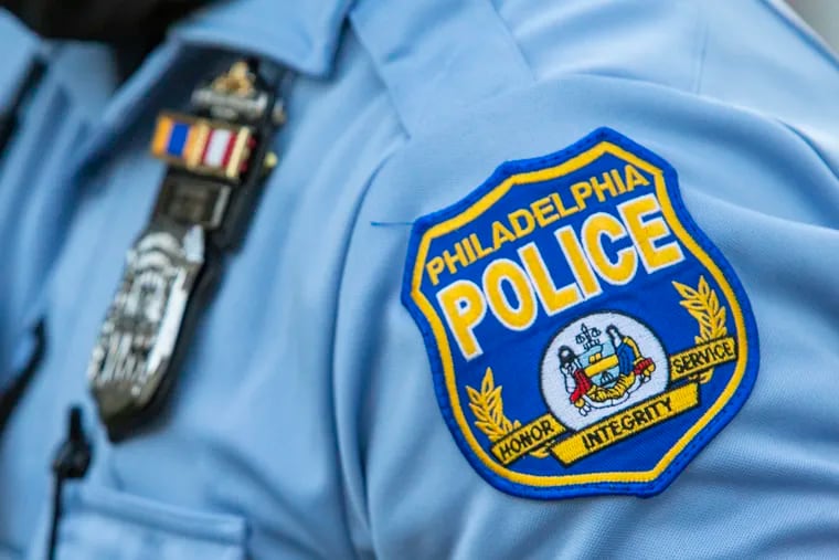 A Philadelphia police officer.