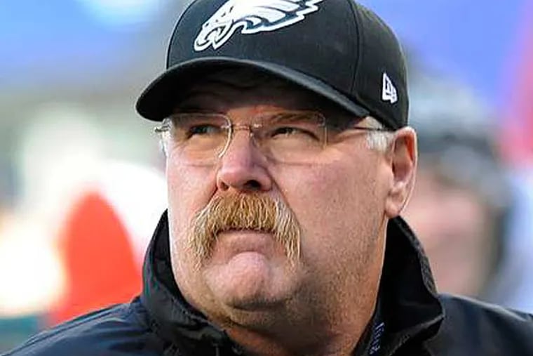 Andy Reid has officially signed with the Kansas City Chiefs. (Bill Kostroun/AP)