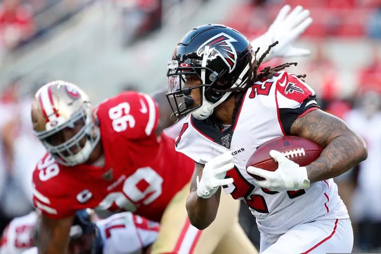 A LeSean McCoy return would be a great story, but Devonta Freeman might be the better fit.