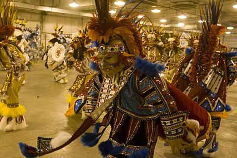 In the Mummers world, Bill Isaacs is known as "the legend." (Akira Suwa / Staff Photographer)