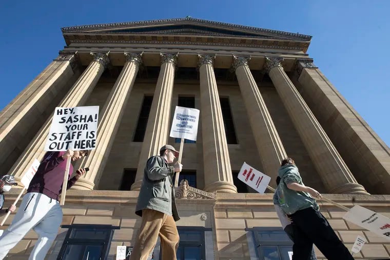 Philadelphia Museum of Art (PMA) workers are on the 13th day of their strike for a labor contract that provides fair and equitable wages and affordable health care.