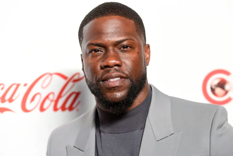 In this April 4, 2019 file photo, Kevin Hart poses for photos at the Big Screen Achievement Awards at Caesars Palace in Las Vegas.