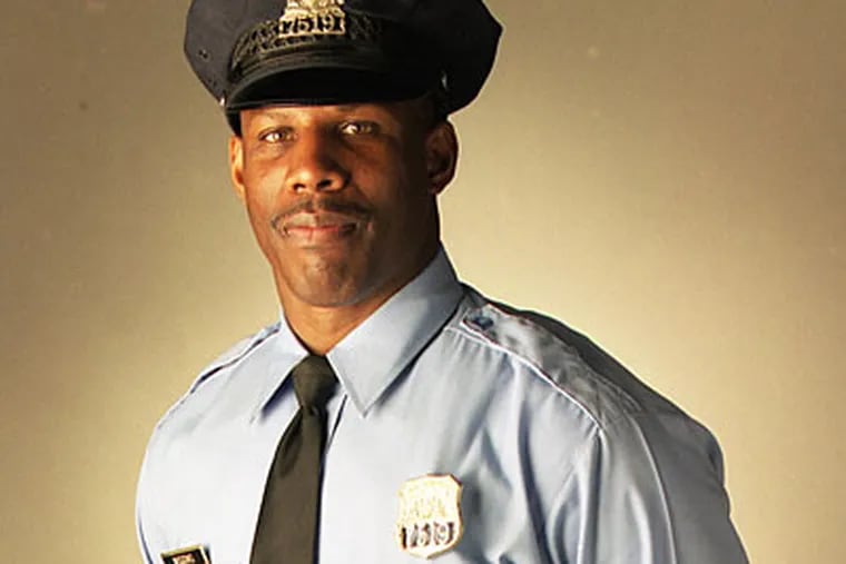 File photo of Officer Tyrone Wiggins from Nov. 11, 1999, when he was featured as “Cop of the Week.”