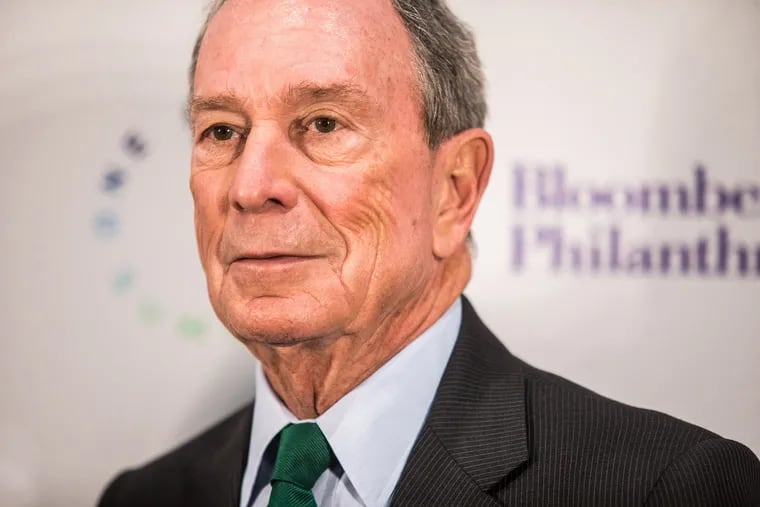 Former New York mayor Michael Bloomberg will give $1.8 billion in scholarship money to Johns Hopkins University, the largest gift to any academic institution in U.S. history.