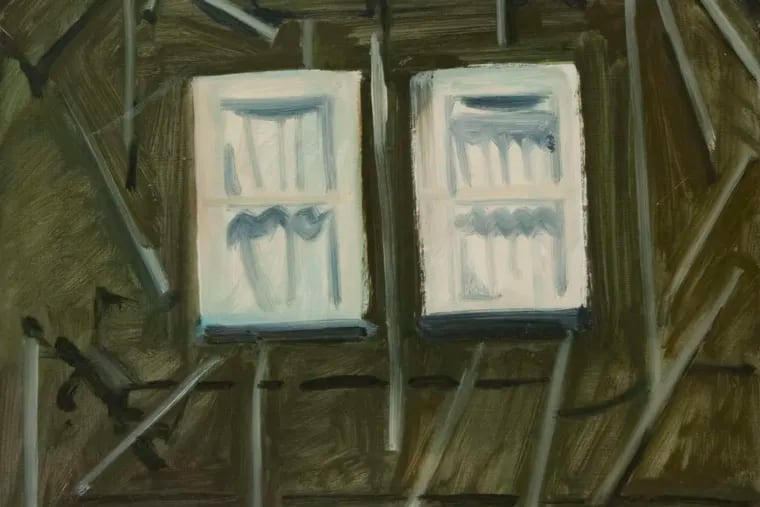 &quot;South End of the House&quot; (1983) by Lois Dodd.