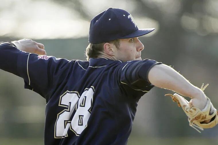 La Salle’s Joe Miller recorded six strikeouts and escaped a bases-loaded jam in a 9-1 win over Neumann-Goretti Wednesday.