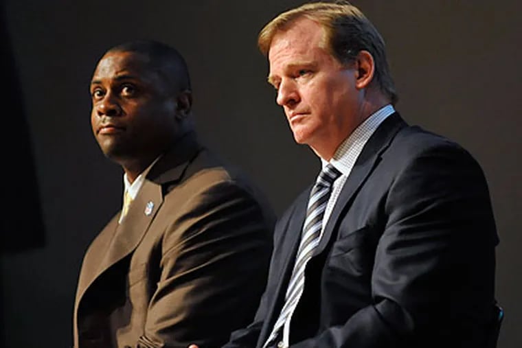 The legal circumstances in the NFL's labor dispute have rarely, if ever, been seen before. (Gail Burton/AP)