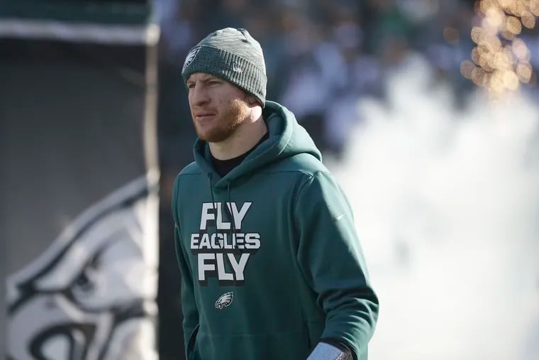 Carson Wentz will be under Eagles control for at least two more seasons.