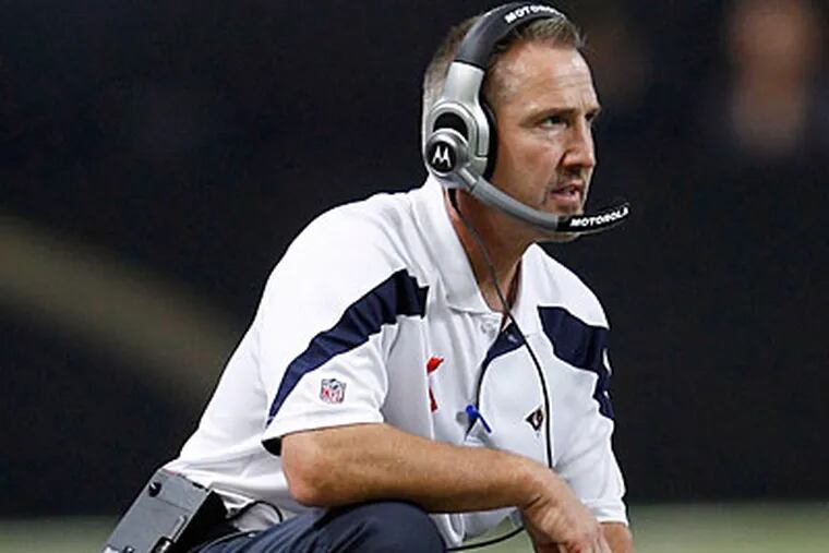 Steve Spagnuolo was an assistant coach with the Eagles from 1999 to 2006. (Yong Kim/Staff Photographer)