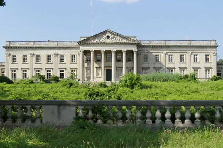 Lynnewood Hall, the former Widener family estate completed around 1900 in Elkins Park. &quot;If it continues to be neglected as it is, it will be beyond salvage&quot; within five to 10 years, one specialist in historic architecture said of the 110-room mansion.