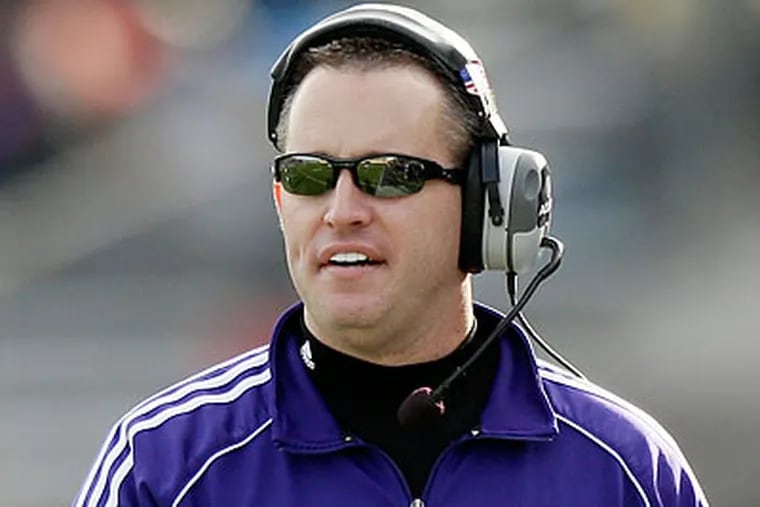 Northwestern football coach Pat Fitzgerald is a proven winner with no embarrassing baggage. (Nam Y. Huh/AP file photo)