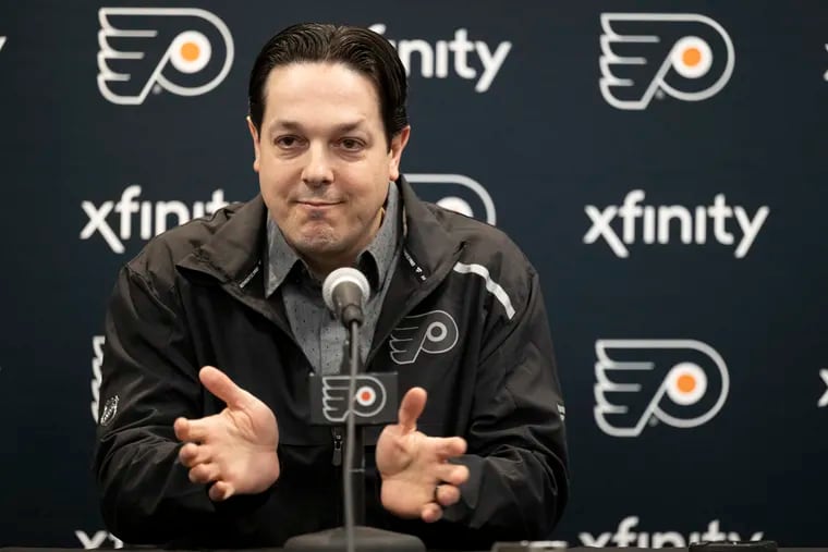 General manager Danny Brière has shown he might just have the patience to rebuild the Flyers the proper way.