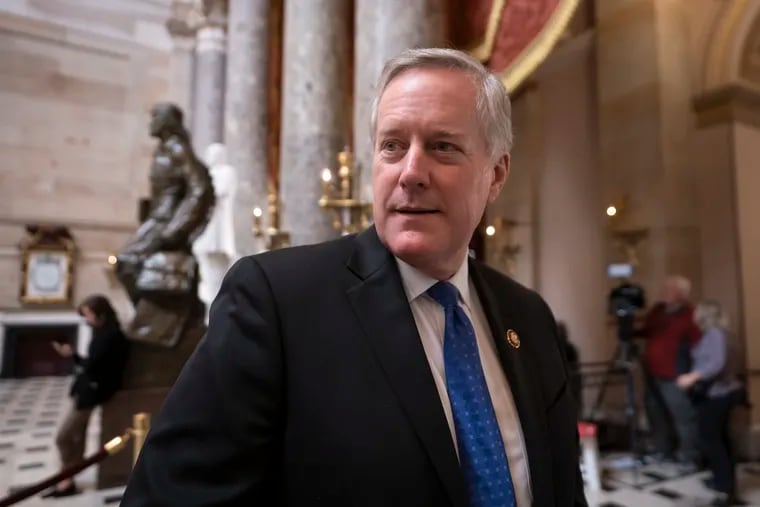 President Donald Trump has named Rep. Mark Meadows (R., N.C.) as his chief of staff, replacing Mick Mulvaney, who had been acting in the role.